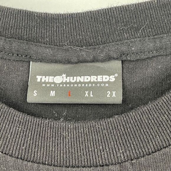 The Hundreds Chupacabra Cropped T-Shirt Black - Picture 3 of 4